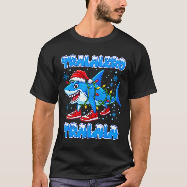 Funny Christmas Italian Brain Rot For Men Women Bo T-Shirt (Front)