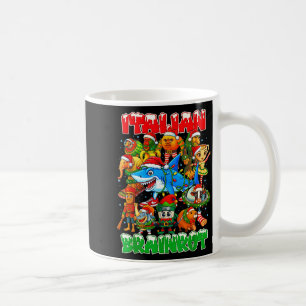 Funny Christmas Italian Brain Rot Italian Brainrot Coffee Mug