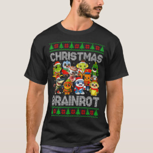 Funny Christmas Italian Brain Rot Italian Brainrot T-Shirt