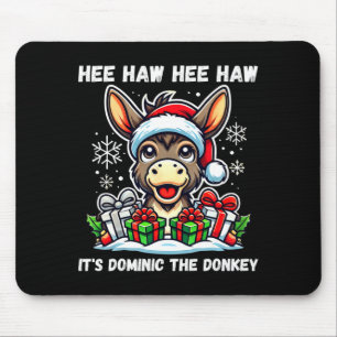 Funny Christmas Italian Christmas Dominic T Mouse Pad