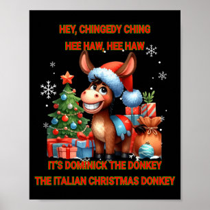 Funny Christmas Italian Christmas Dominick The Poster
