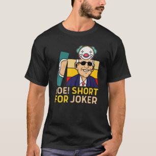 Funny Christmas Joe Biden Clown Joker American Ugl T-Shirt