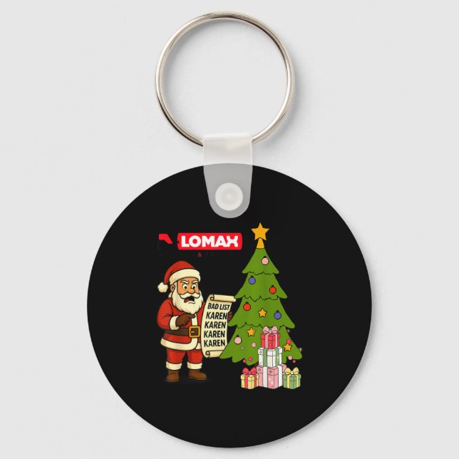 Funny Christmas  Keychain (Front)