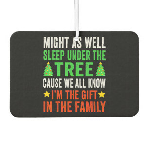 Funny Christmas Kids Christmas Pajamas Girls Boys Air Freshener