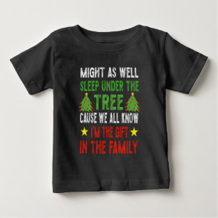 Funny Christmas Kids Christmas Pajamas Girls Boys Baby T-Shirt