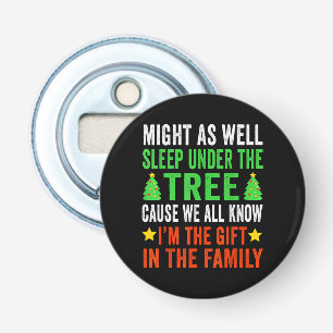 Funny Christmas Kids Christmas Pajamas Girls Boys Bottle Opener