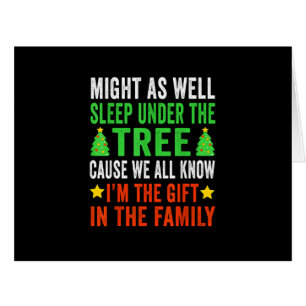 Funny Christmas Kids Christmas Pajamas Girls Boys Cards