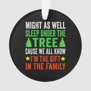 Funny Christmas Kids Christmas Pajamas Girls Boys Ornament