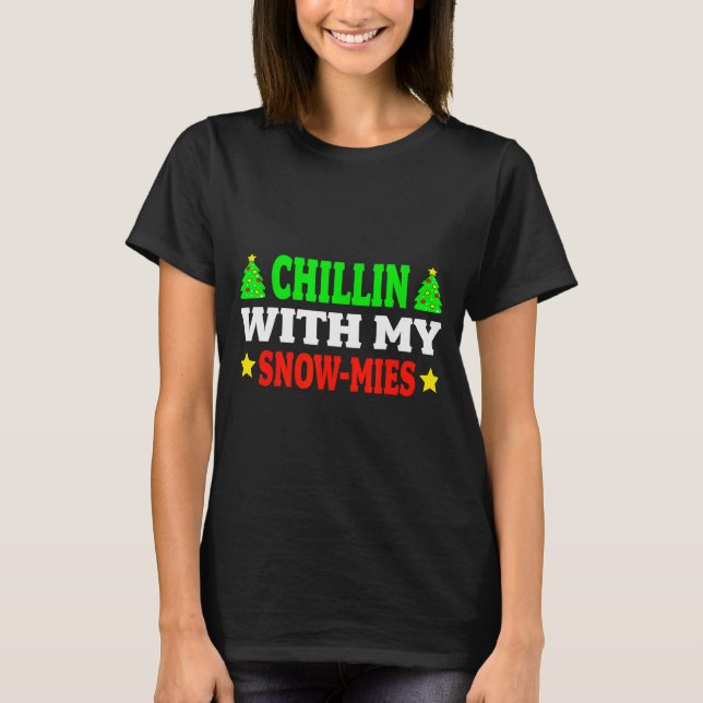 Funny Christmas Kids Christmas Pajamas Girls Boys  T-Shirt (Front)