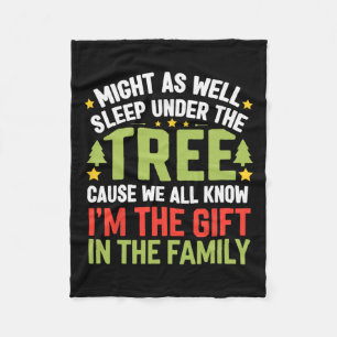 Funny Christmas Kids Mens Christmas Pajamas Women Fleece Blanket