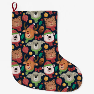 Funny Christmas Large Christmas Stocking