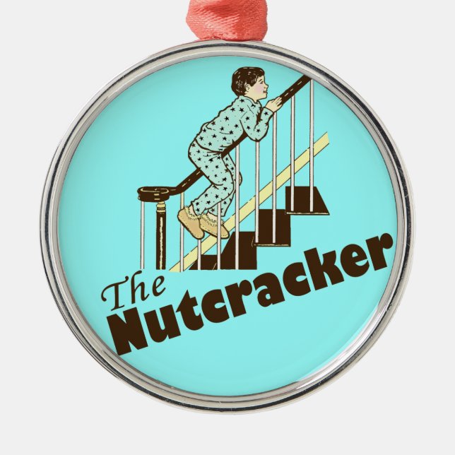 Funny Christmas Metal Ornament (Front)