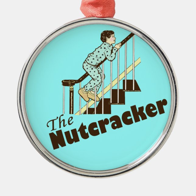 Funny Christmas Metal Ornament (Front)