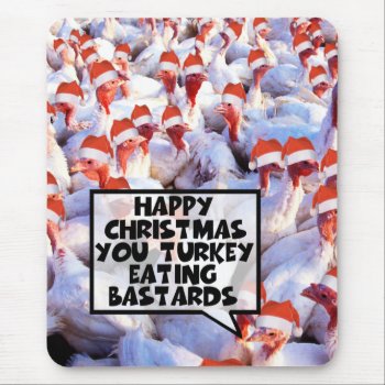 Funny Christmas Mouse Pad by Cardsharkkid at Zazzle