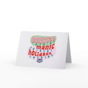 Funny Christmas Movies Channel Holiday Mug Card