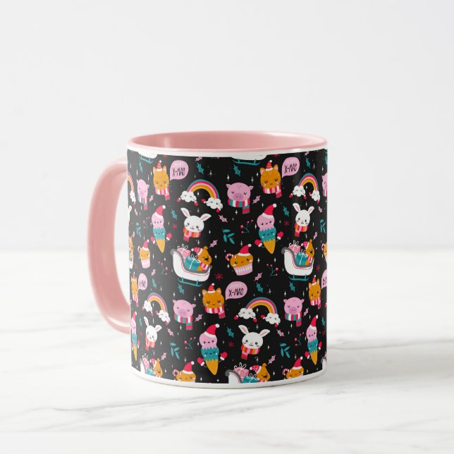 Funny Christmas Mug (Front Left)