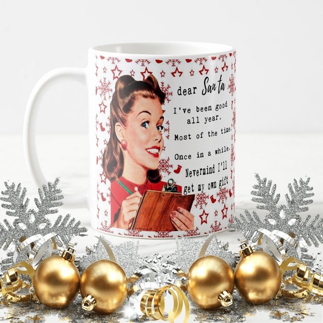 Funny Christmas Mug Best Friend "Dear Santa" (Creator Uploaded)