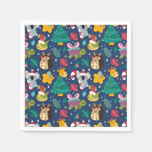 Funny Christmas Napkins (Front)