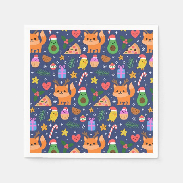 Funny Christmas Napkins (Front)