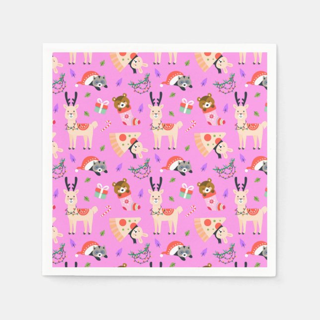 Funny Christmas Napkins (Front)