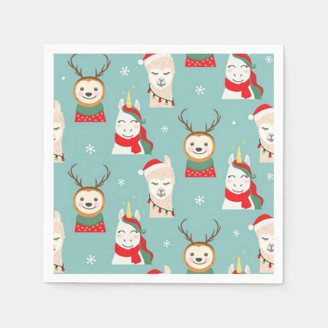 Funny Christmas Napkins (Front)