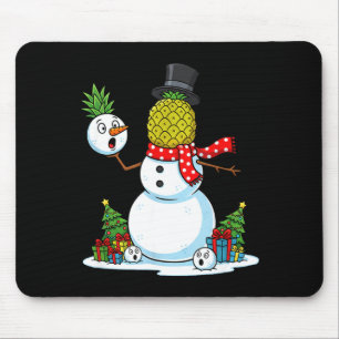 Funny Christmas Ne Snowman Xmas Mens Womens Kids Mouse Pad