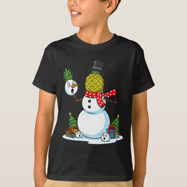 Funny Christmas Ne Snowman Xmas Mens Womens Kids  T-Shirt (Front)