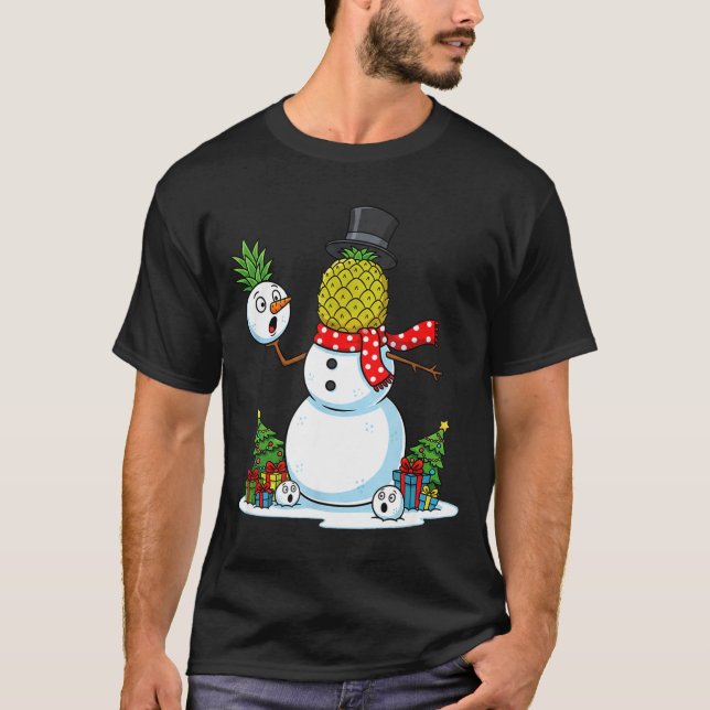 Funny Christmas Ne Snowman Xmas Mens Womens Kids  T-Shirt (Front)
