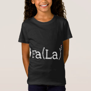Funny Christmas Nerd - Cute Math Fa La La La La T-Shirt