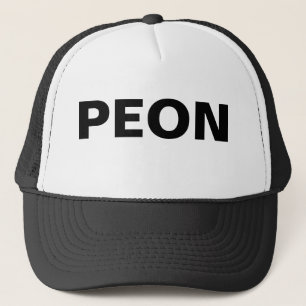 Funny Christmas Novelty Gag Gift Ideas PEON Trucker Hat
