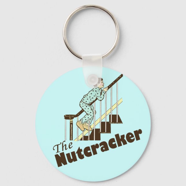 Funny Christmas Nutcracker Keychain (Front)