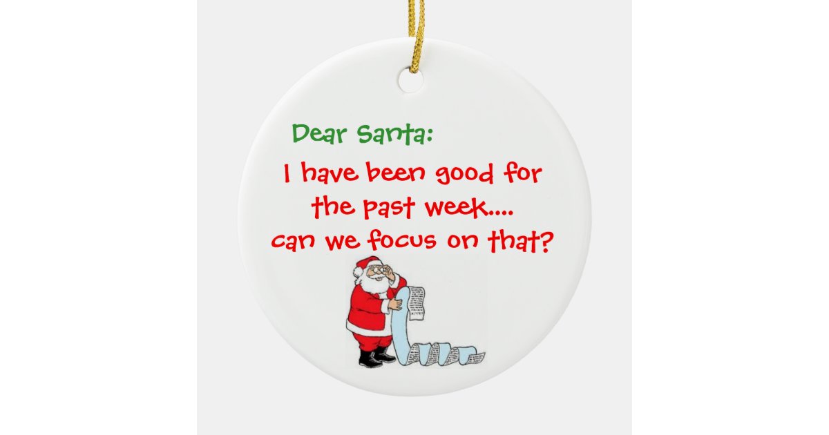 Funny Christmas Ornament | Zazzle.com