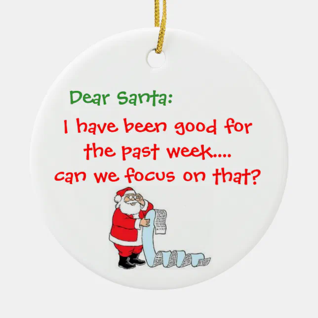 Funny Christmas Ornament Zazzle