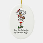 Funny Christmas Ornament at Zazzle