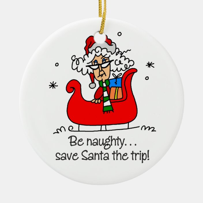 Funny Christmas Ornament