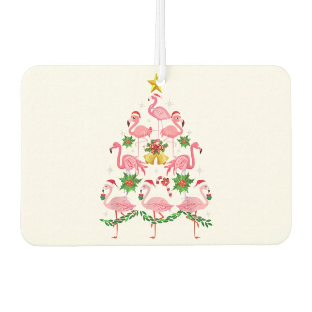 Funny Christmas Ornament | Christmas tree decor Air Freshener (Front)