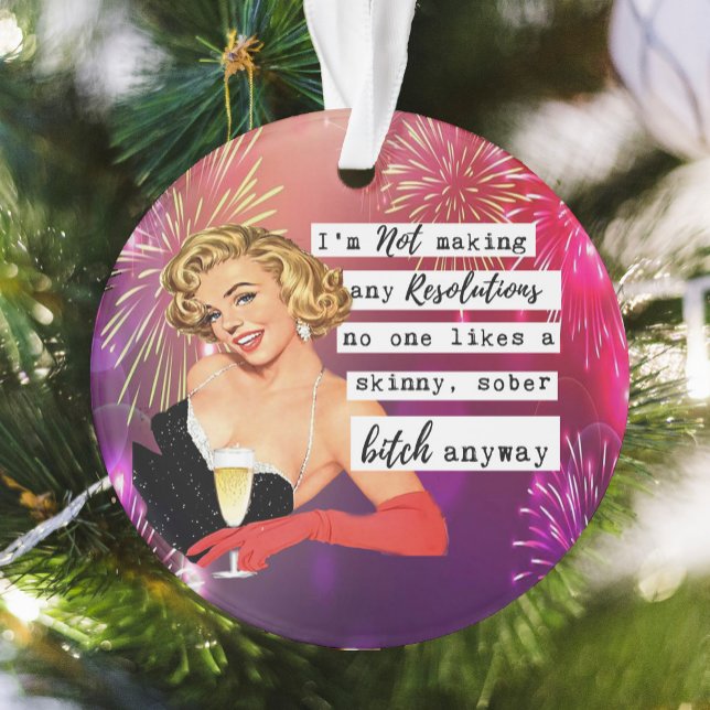Funny Christmas Ornament Retro Best Friend NYE (Creator Uploaded)