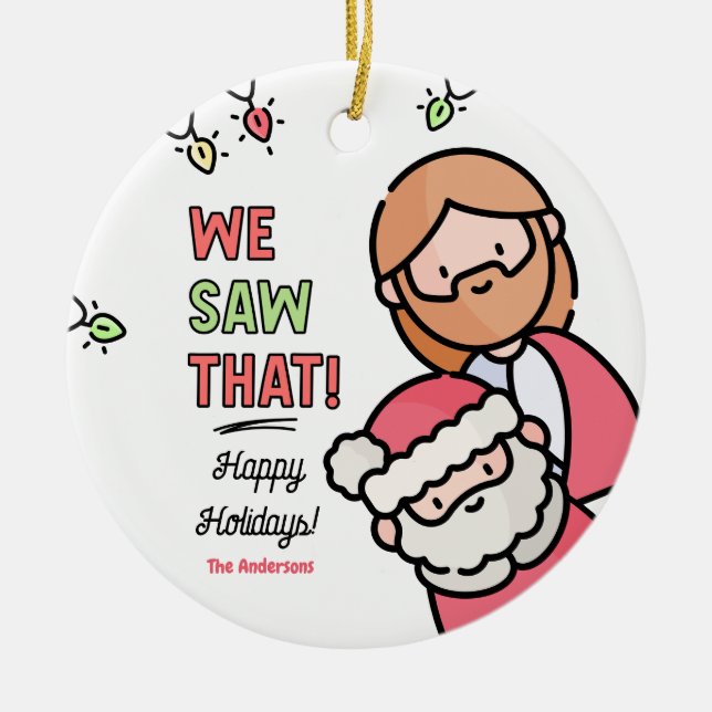 Funny Christmas ornaments humor (Front)