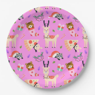 Funny Christmas Paper Plates