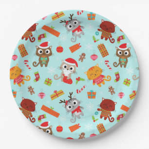 Funny Christmas Paper Plates