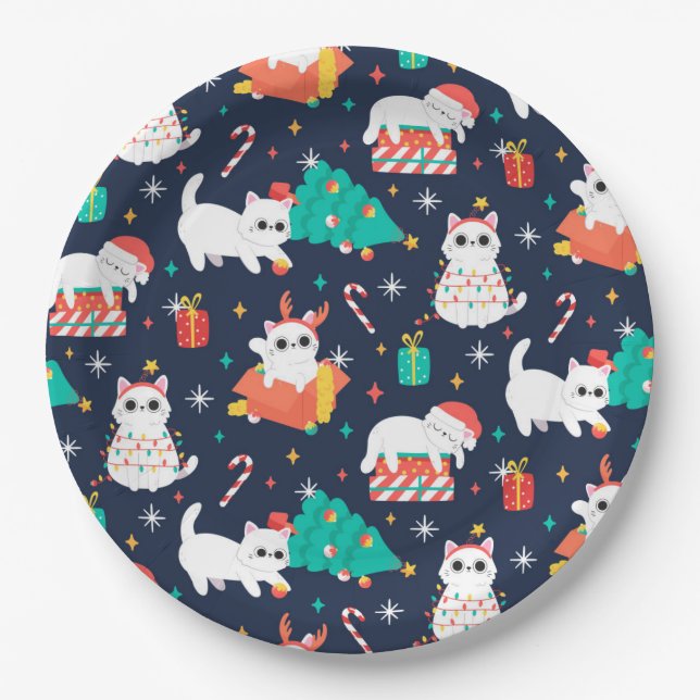 Funny Christmas Paper Plates (Front)