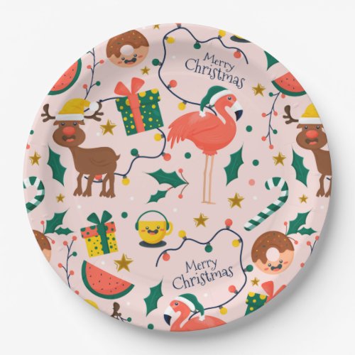 Funny Christmas Paper Plates