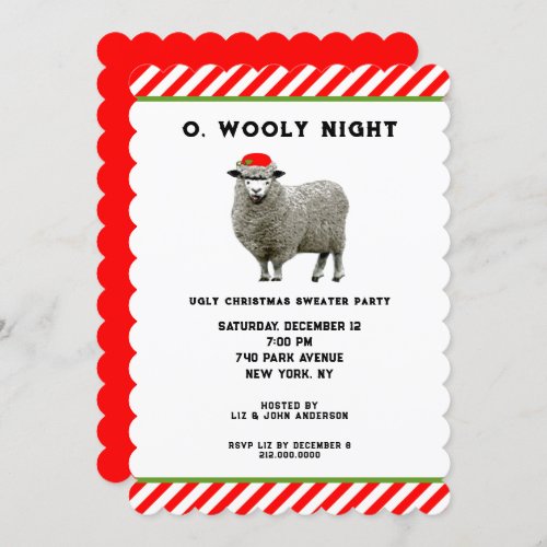 Funny Christmas Party Invitations