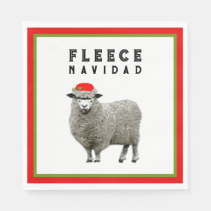 Funny Christmas Party Napkins