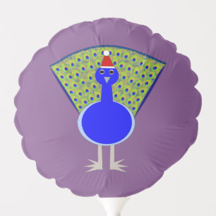 Funny Christmas Peacock Balloon