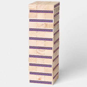 Funny Christmas Peacock Custom Topple Tower