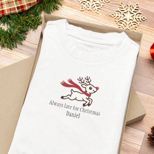 Funny Christmas Personalized Family Tri-Blend Shirt (Creator Uploaded)