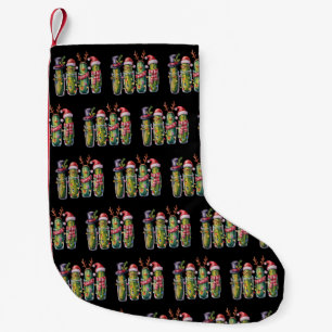 Funny Christmas Pickle Pickles Holiday Cucumber  Small Christmas Stocking