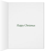 funny christmas poem robin and xmas tree big card (Inside (Right))
