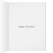 funny christmas poem santa and xmas tree big card (Inside (Right))